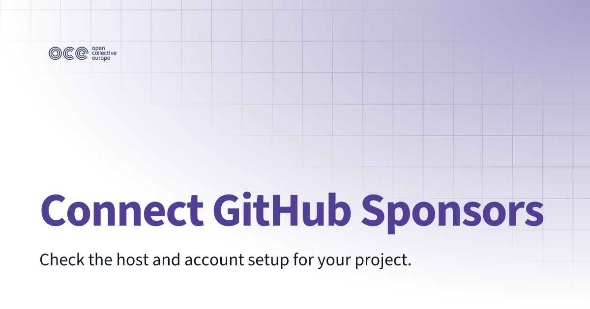 Setting up GitHub Sponsors | OCE